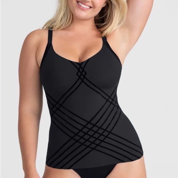 Honeylove Silhouette Cami Black 2X - Picture 1 of 11